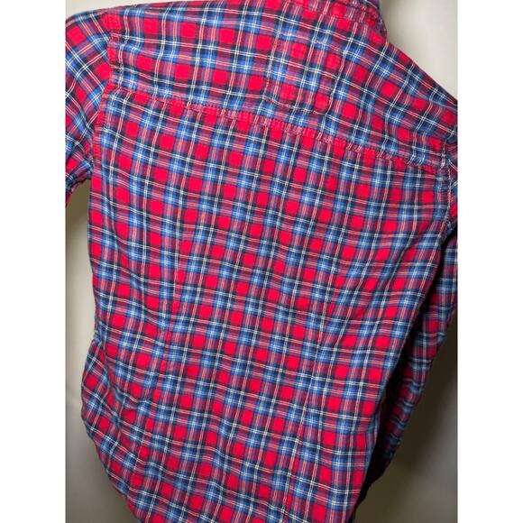 Abercrombie & Fitch Women's Plaid Flannel Long Sleeve Shirt, Size S - Picture 3 of 10
